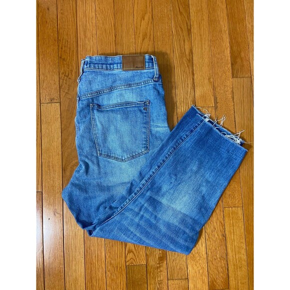 Madewell The High-Rise Slim Boyjeans: Raw Hem 32 - Picture 2 of 7
